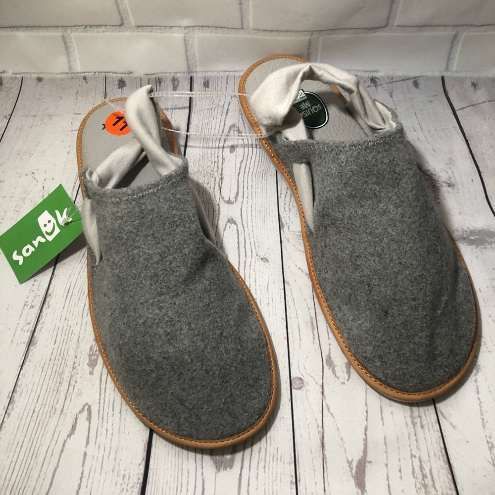 sanuk yoga sling cruz wool Sz 11